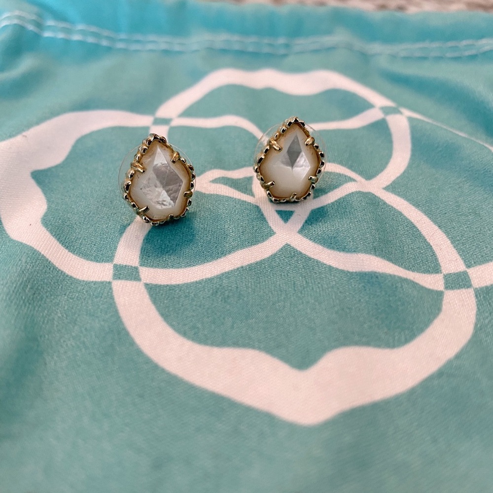 Kendra Scott Tessa Gold Stud Earrings